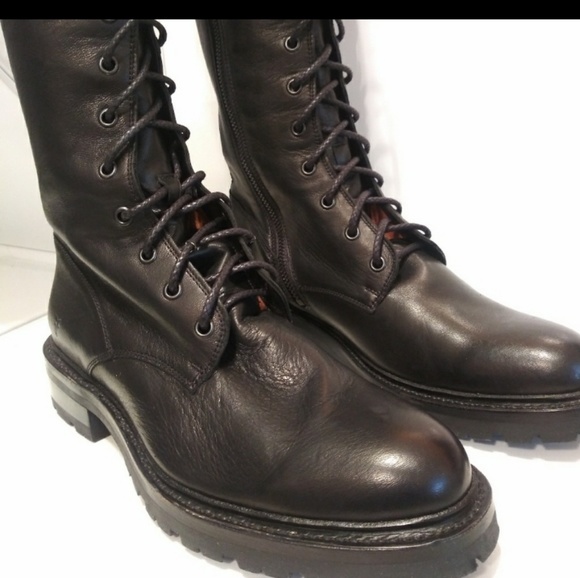frye julie combat boot